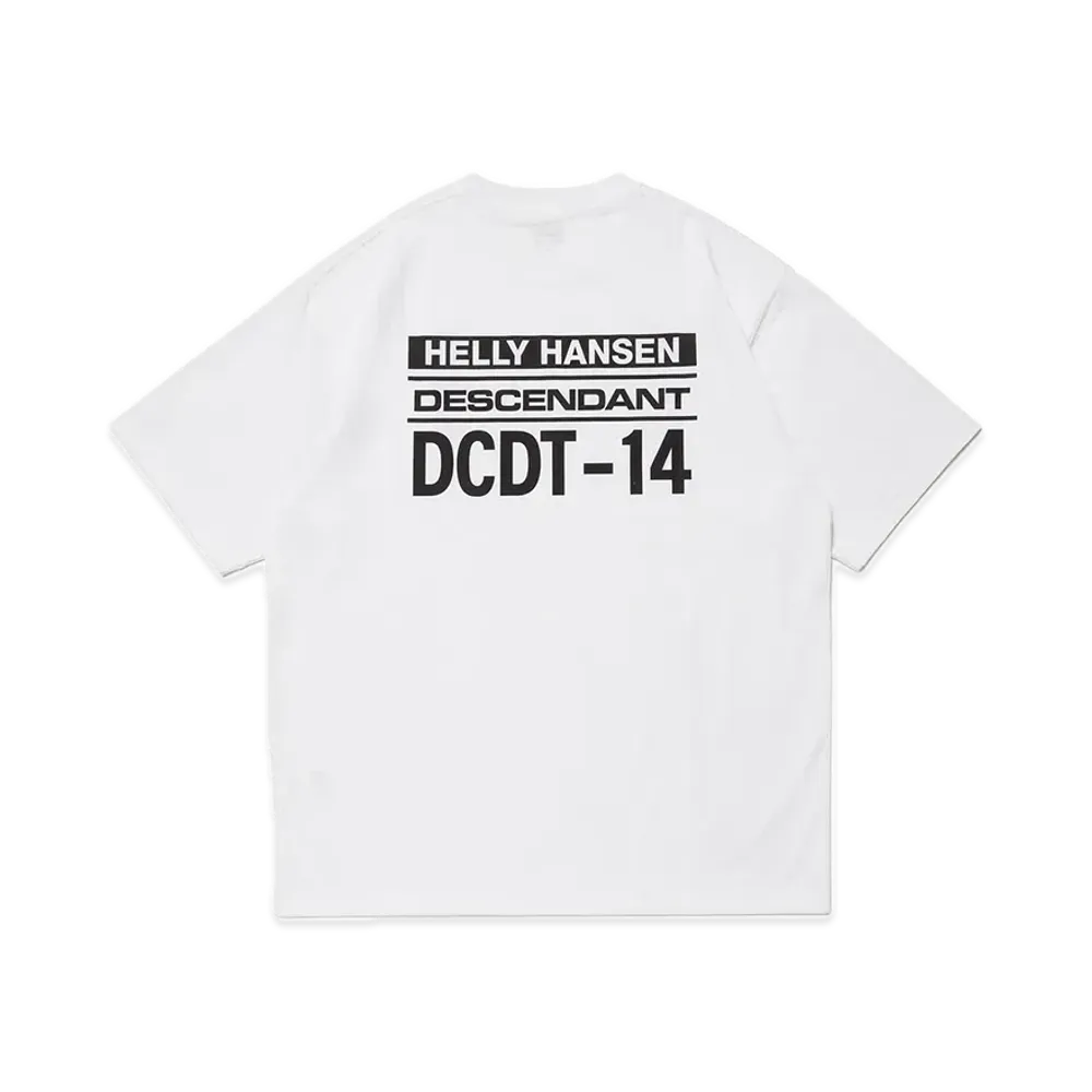 DESCENDANT x HELLY HANSEN S/S UpDRIFT Tee "White" 251HHDS-CSM01S / HH62400DC