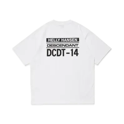 DESCENDANT x HELLY HANSEN S/S UpDRIFT Tee "White" 251HHDS-CSM01S / HH62400DC