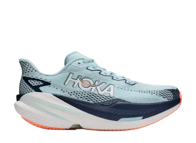 Hoka Women's Mach X 3 "Glimmering Blue/Varsity Navy"