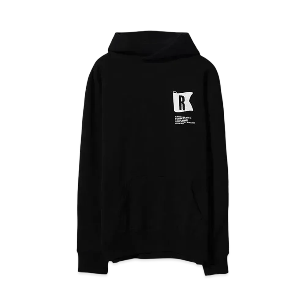 RATS FLAG HOODIE"BLACK"