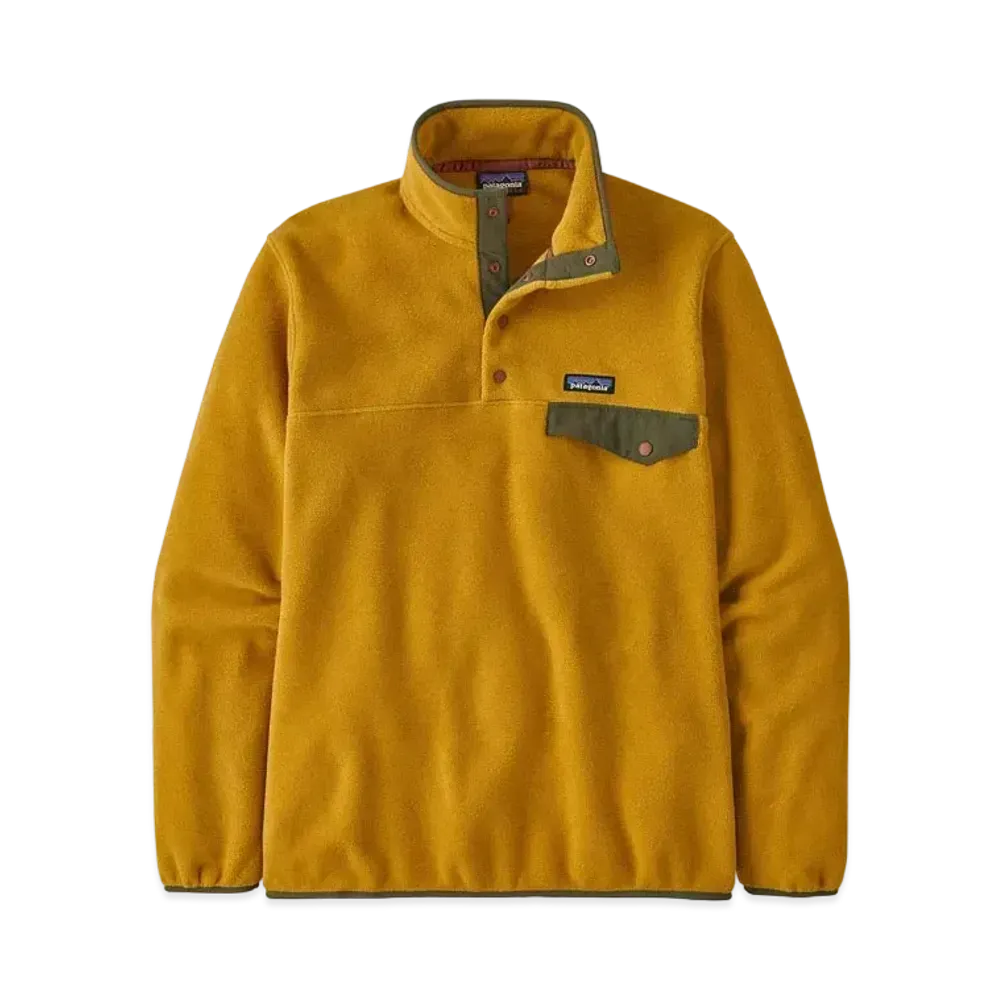 patagonia Men's Lightweight Chinchilla SnapT Pullover "Cabin Gold"