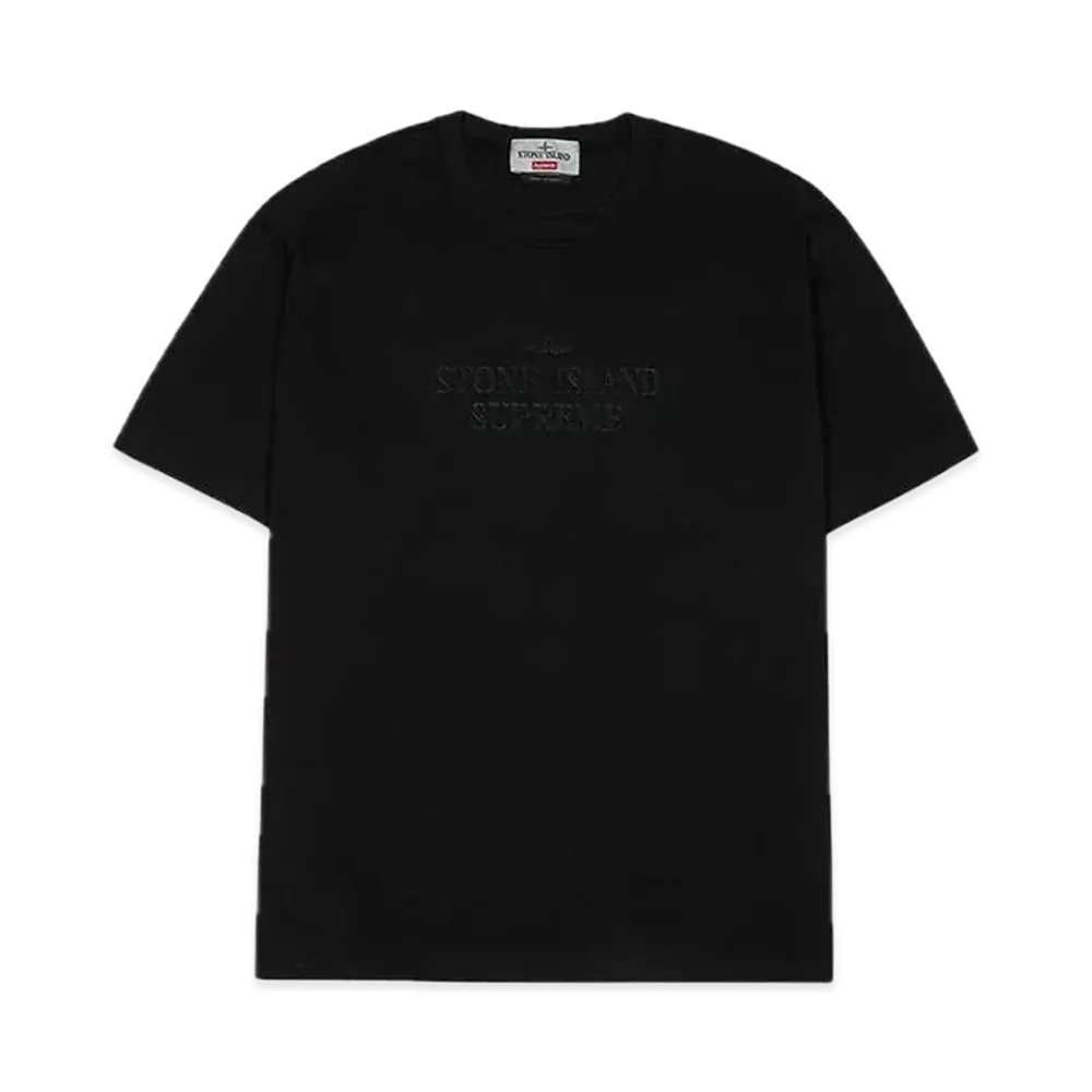 Supreme x Stone Island S/S Top "Black"