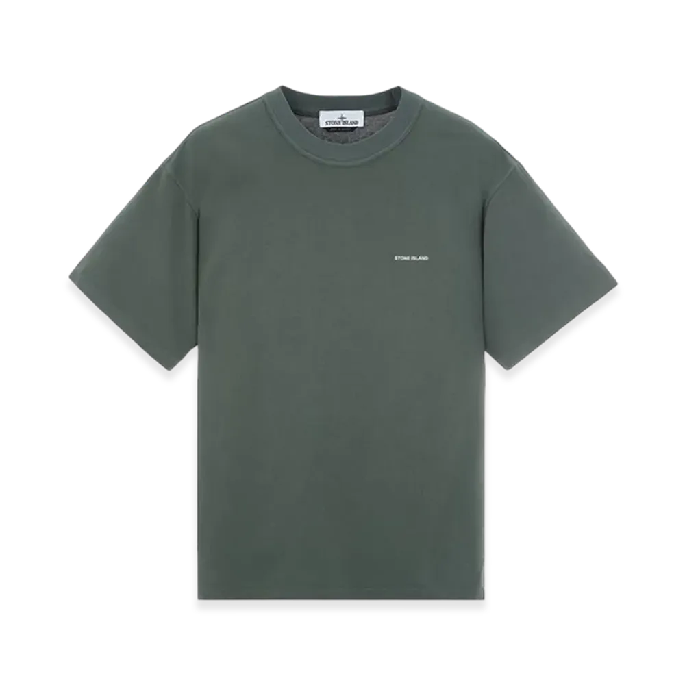Stone Island 22379 Short Sleeve Cotton T-Shirt - 24SS "Musk Green"