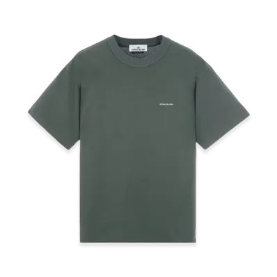 Stone Island 22379 Short Sleeve Cotton T-Shirt - 24SS "Musk Green"