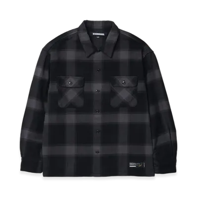 NEIGHBORHOOD Buffalo Check Shirt LS "Gray"