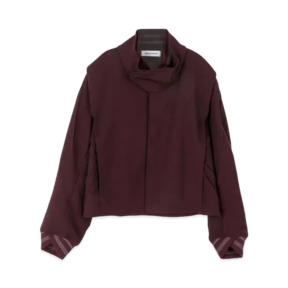 KIKO KOSTADINOV Ohne Bomber Jacket "Maroon"