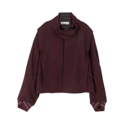 KIKO KOSTADINOV Ohne Bomber Jacket "Maroon"