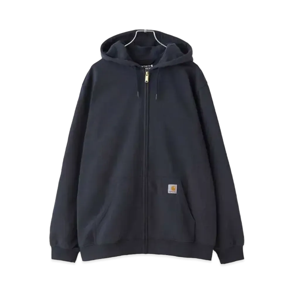 Carhartt Midweight Hooded Zip Sweat Oversized Full Zip Hoodie "Navy"