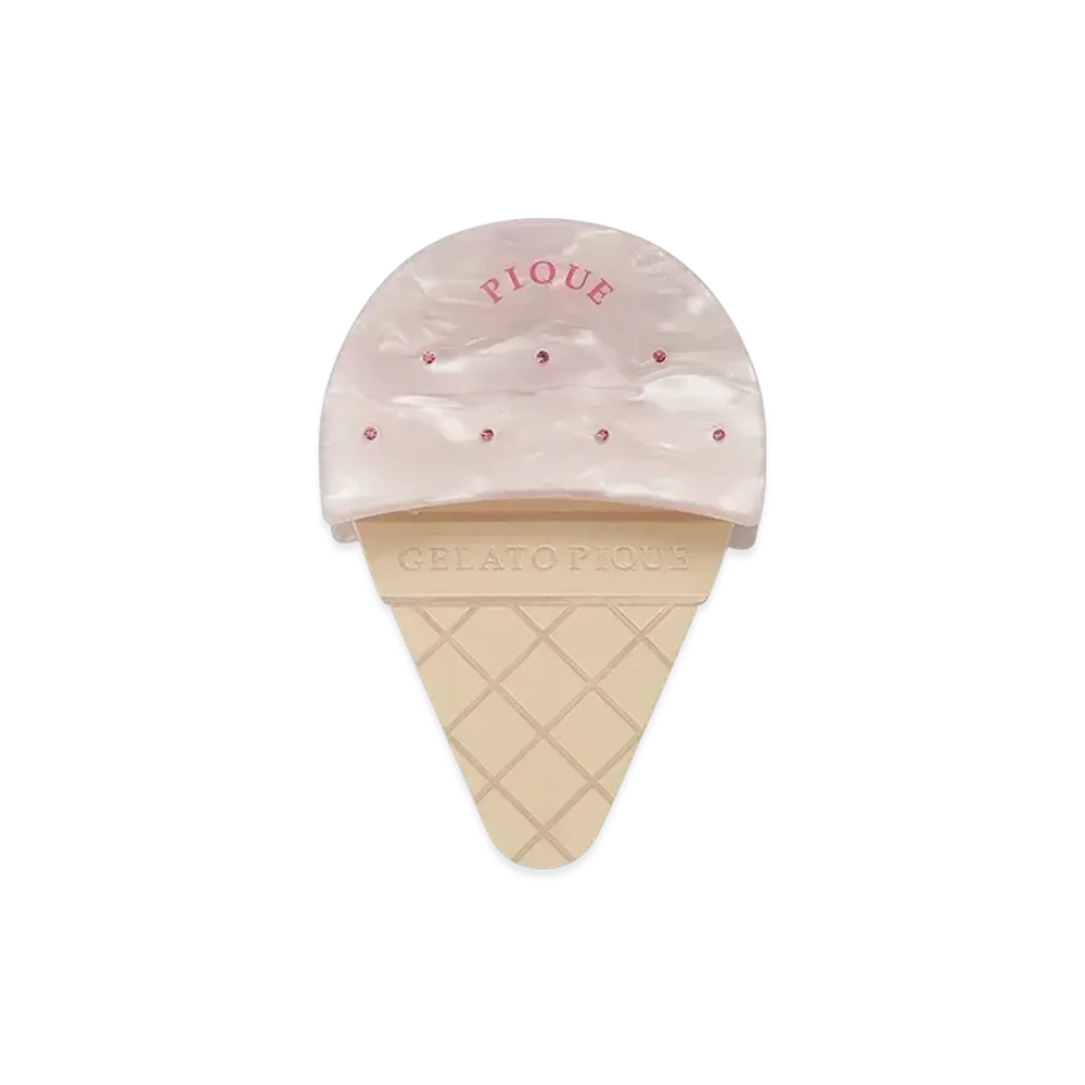 GELATO PIQUE Jeweled Hair Clip "Pink"