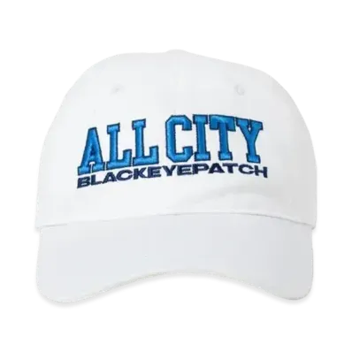 BlackEyePatch ALL CITY CAP "White"