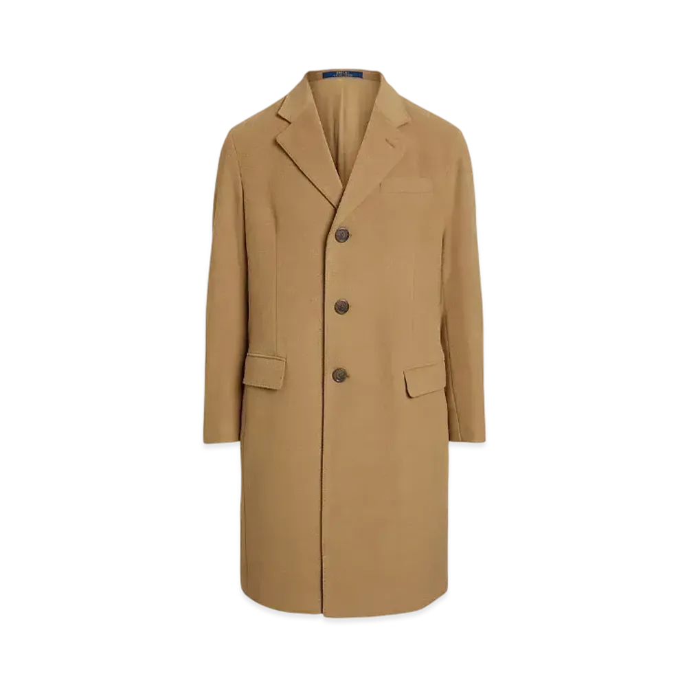 Polo Ralph Lauren Brushed Twill Top Coat "Brown"