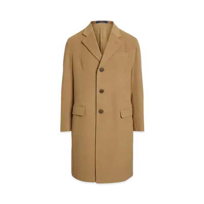 Polo Ralph Lauren Brushed Twill Top Coat "Brown"
