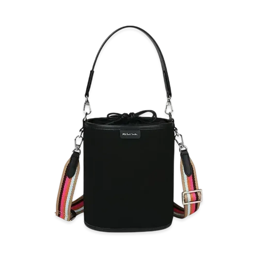 Paul Smith Canvas Mini Shoulder Bag "Black"