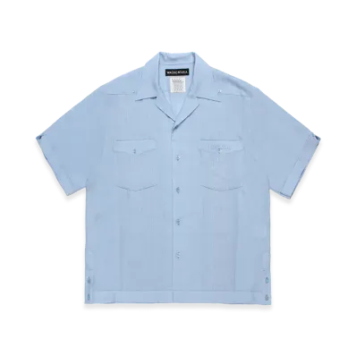 WACKO MARIA Cuba Shirt "Light Blue"
