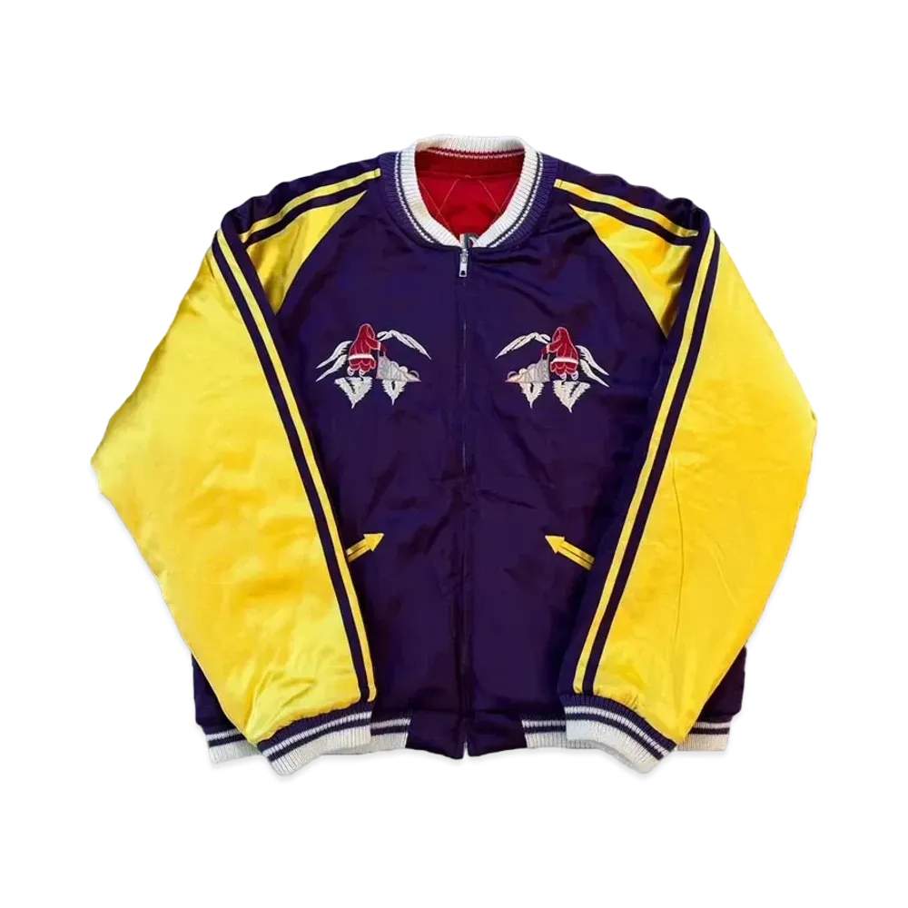 SAPEur Reversible Souvenir Jkt "Purple/Red"