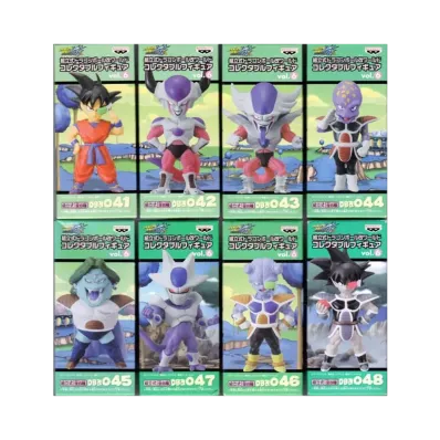 Banpresto Assembly Dragon Ball Kai World Collectable Figure Vol.6 Complete 8 Piece Set