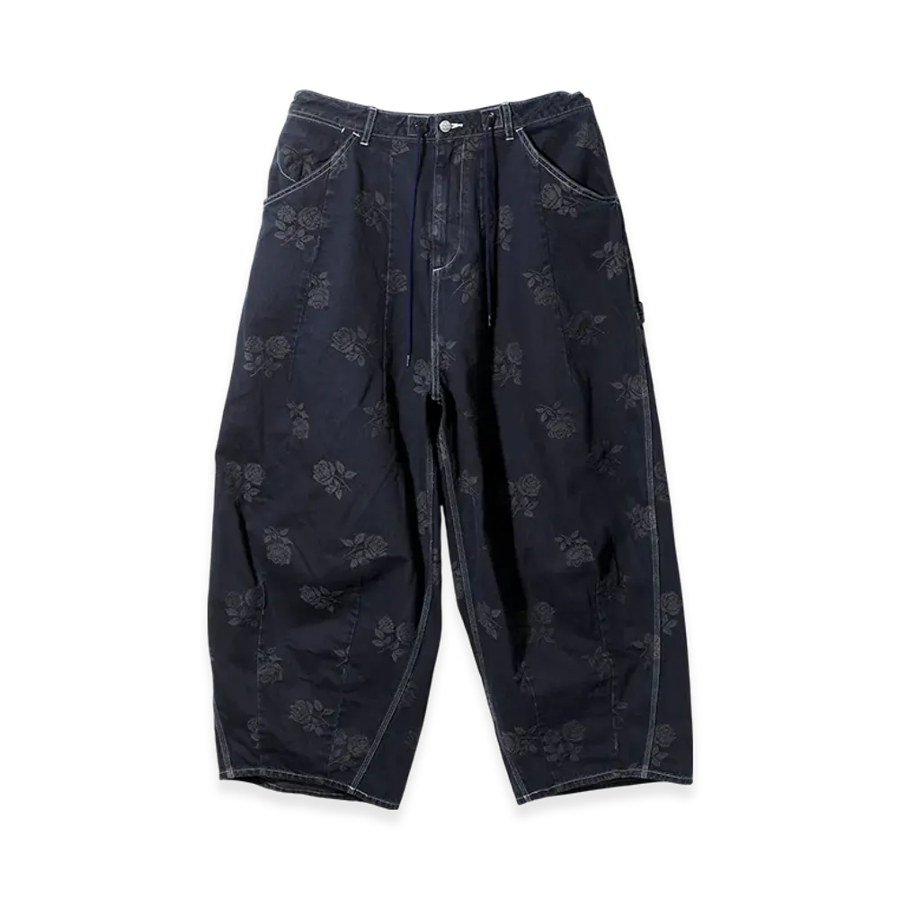 NEEDLES H.D. Pant - Painter/Rose JQ. "Indigo"