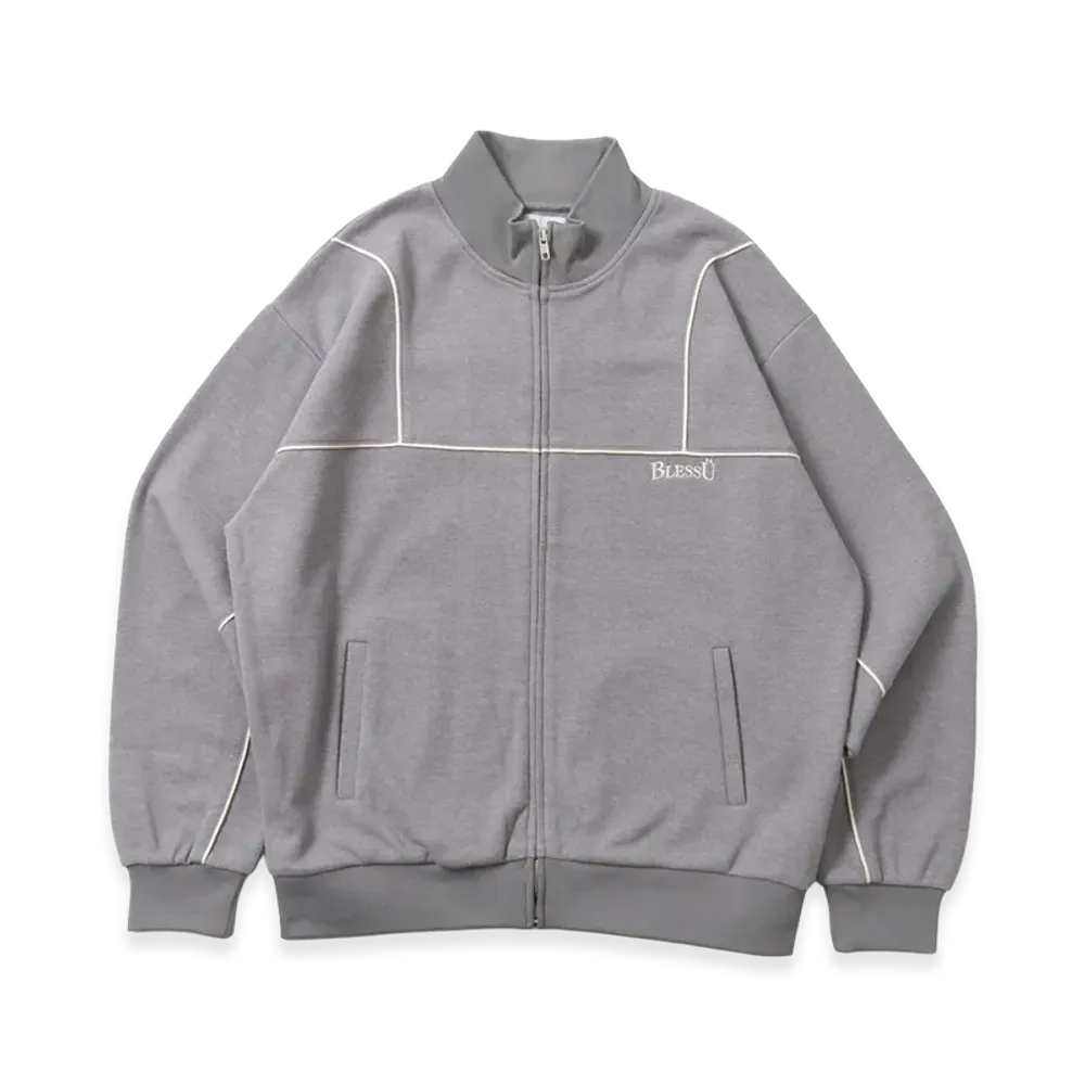 BLESS U Line Track Jacket "Gray"