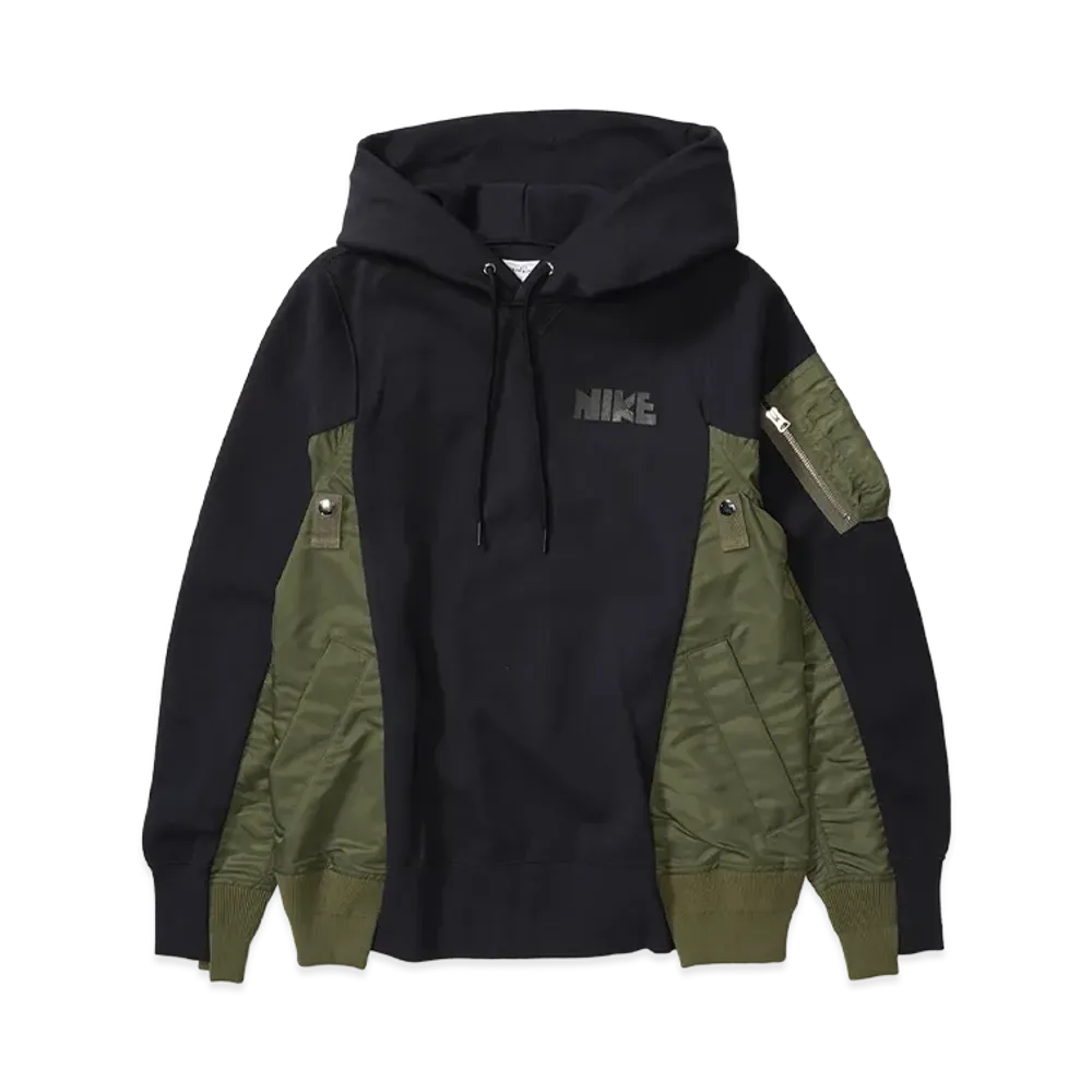 sacai x Nike Lab U NRG Rh Hoodie "Khaki"
