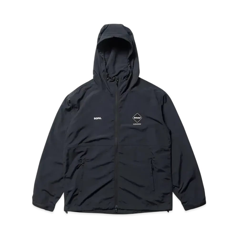 F.C.Real Bristol Supplex Nylon Hooded Blouson "Black"