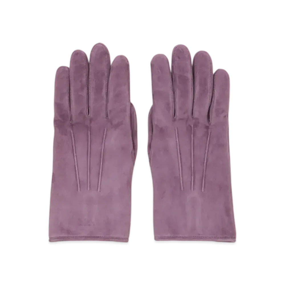 Hender Scheme Suede Glove "Purple"