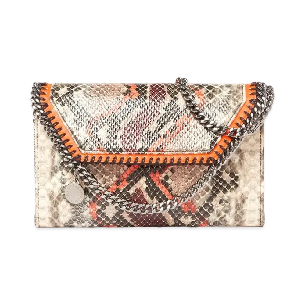 STELLA McCARTNEY Farabela Mini Shoulder Bag "Bright Orange"