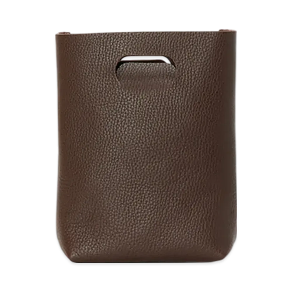 Hender Scheme Not Eco Bag Small "Dark Brown"