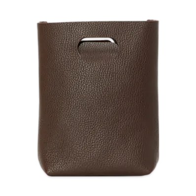 Hender Scheme Not Eco Bag Small "Dark Brown"