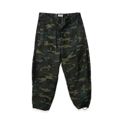 ALOUND Ripstop Tuck Pants "Woodland Camo"