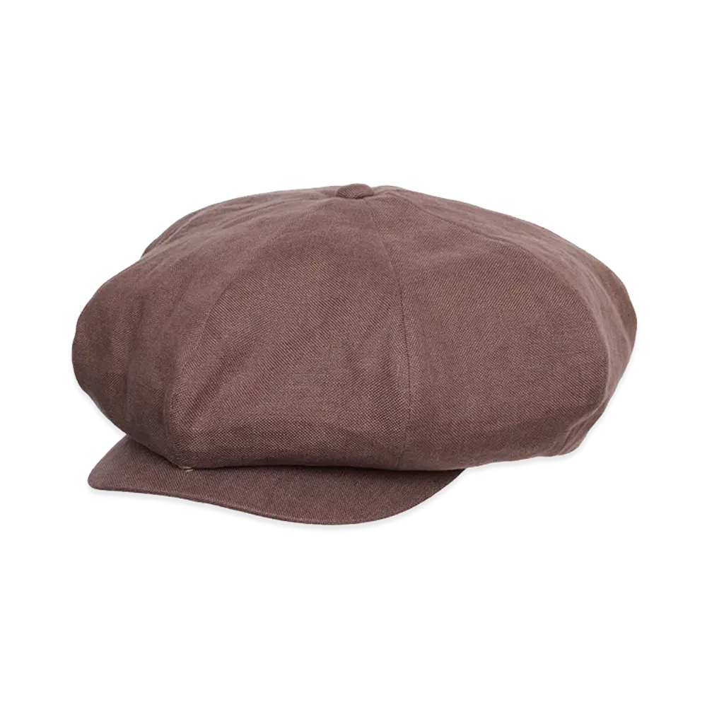 GDC x CA4LA Linen Casquette "Mahogany"