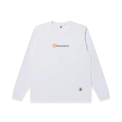 BlackEyePatch Dollar Blogger L/S Tee "White"