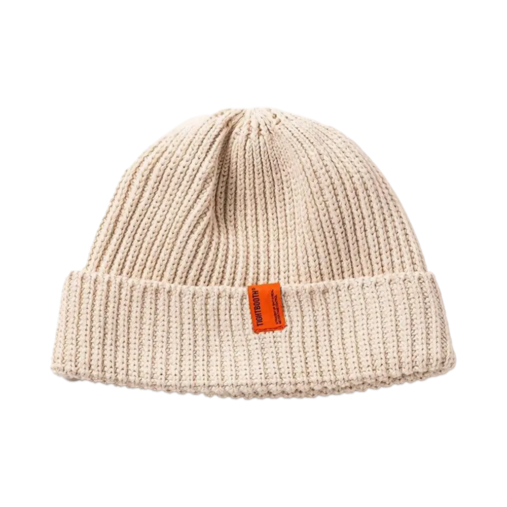 TIGHTBOOTH Tag Beanie "Ivory"