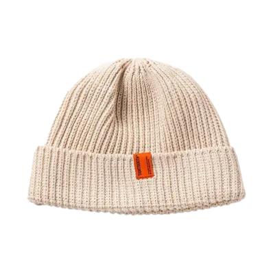 TIGHTBOOTH Tag Beanie "Ivory"
