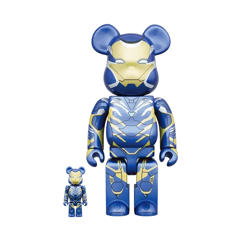 Bearbrick IRON MAN RESCUE SUIT 100% & 400%