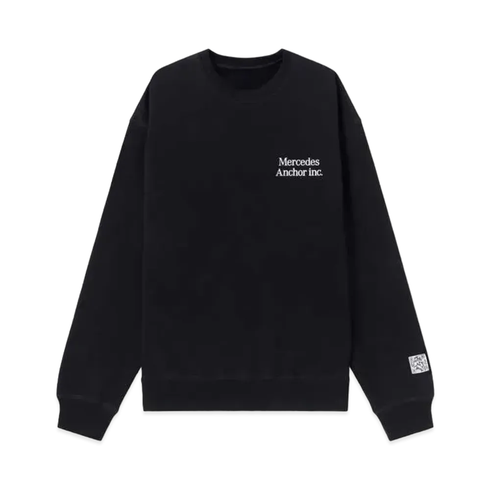 Mercedes Anchor Inc. Crew Sweat "Black"