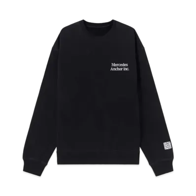 Mercedes Anchor Inc. Crew Sweat "Black"