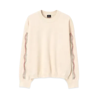 Paul Smith Women's Swirl Stitch Knit "Navy"