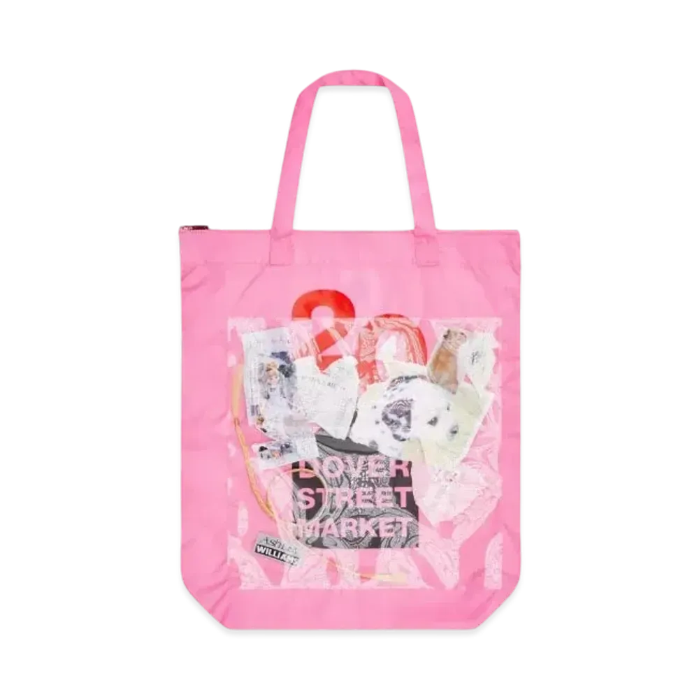 Dover Street Market London x Ashley Williams 20th Anniversary Tote "Pink"