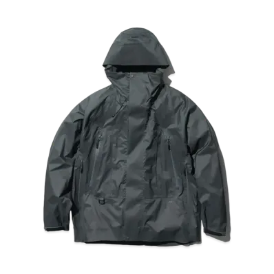 snow peak 2.5L Rain Jacket "Charcoal"