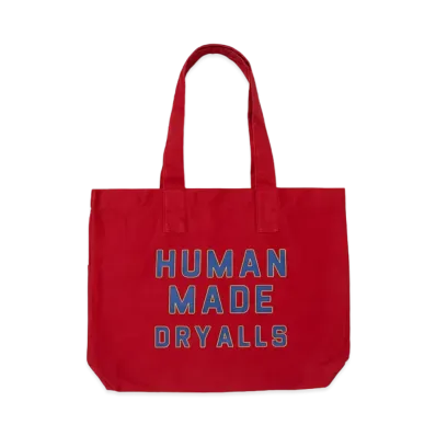 HUMAN MADE Canvas Tote "Red"