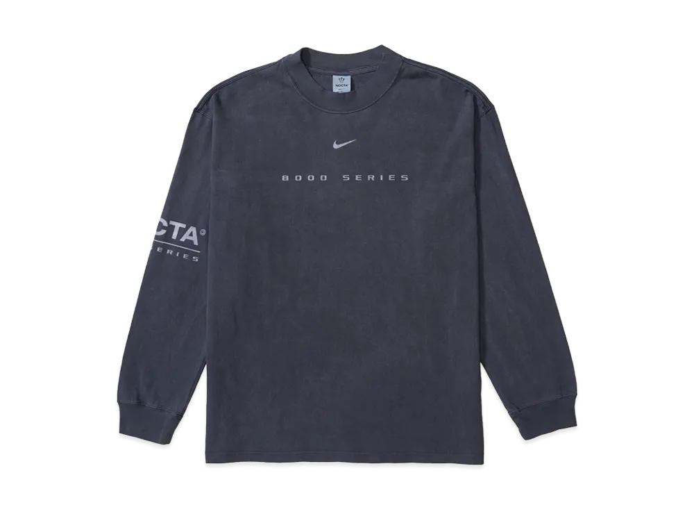 Nike x NOCTA 8K Peaks Long Sleeve Top "Dark Obsidian"