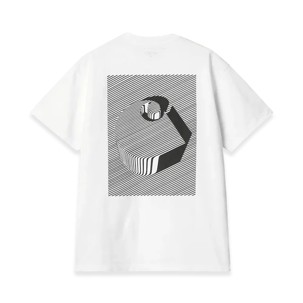 Carhartt WIP Jalou C Short Sleeve T-Shirt "White"