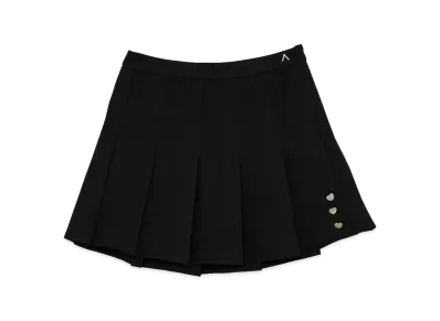 ANDMARY Women's Sorin Pleats Mini Skirt "Black"