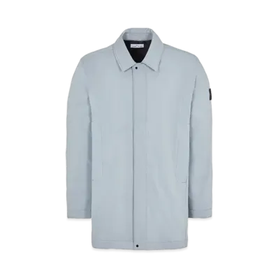 Stone Island 41327 SOFT SHELL-R_E.DYE TECHNOLOGY WITH PRIMALOFT INSULATION TECHNOLOGY "Pearl Grey"