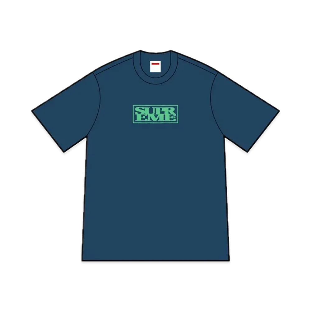 シュプリーム コネクト Tシャツ "インディゴ"