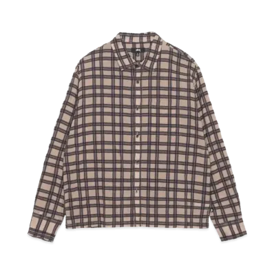 Stussy Sonoma Plaid Shirt "Tan"
