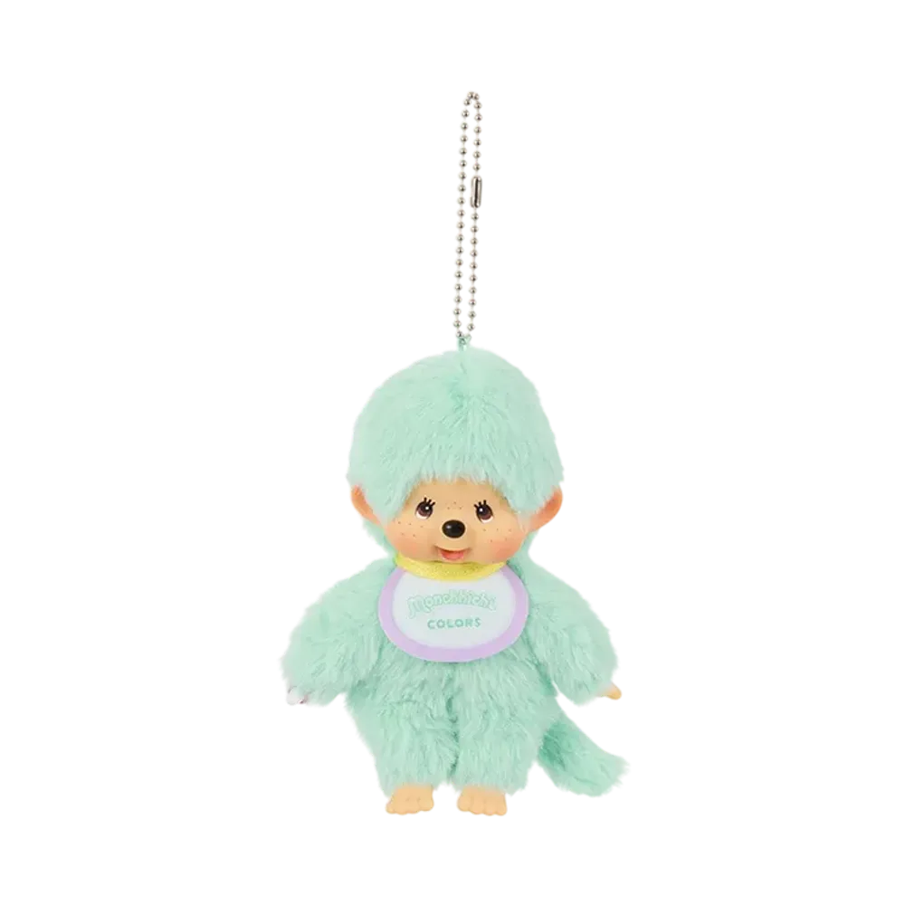 Sekiguchi Monchhichi COLORS Keychain Mint Green