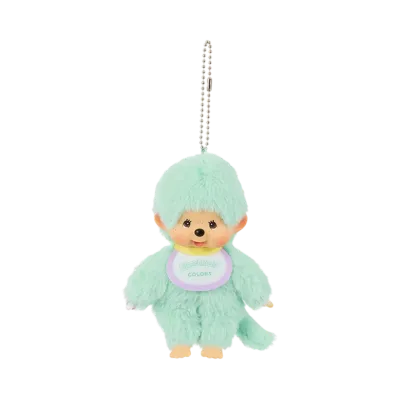 Sekiguchi Monchhichi COLORS Keychain Mint Green