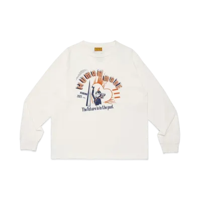 HUMAN MADE Graphic L/S T-Shirt "White"