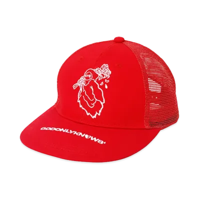 GOD ONLY KNOWS Grim Mesh Cap "White"